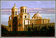Study of San Xavier del Bac